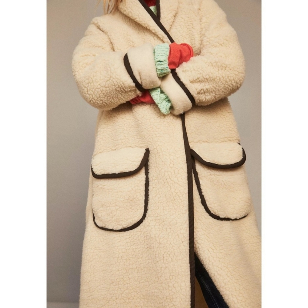 Free People ร Irresistable Teddy Faux Fur Cardigan - Picture 8 of 9